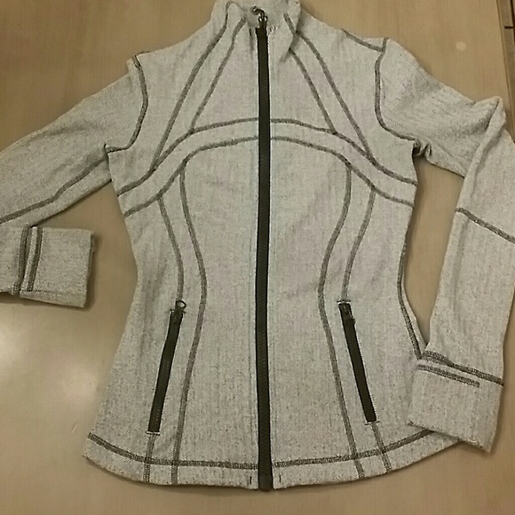 Lululemon Define Jacket in Ghost Herringbone *Rare - Picture 5 of 8